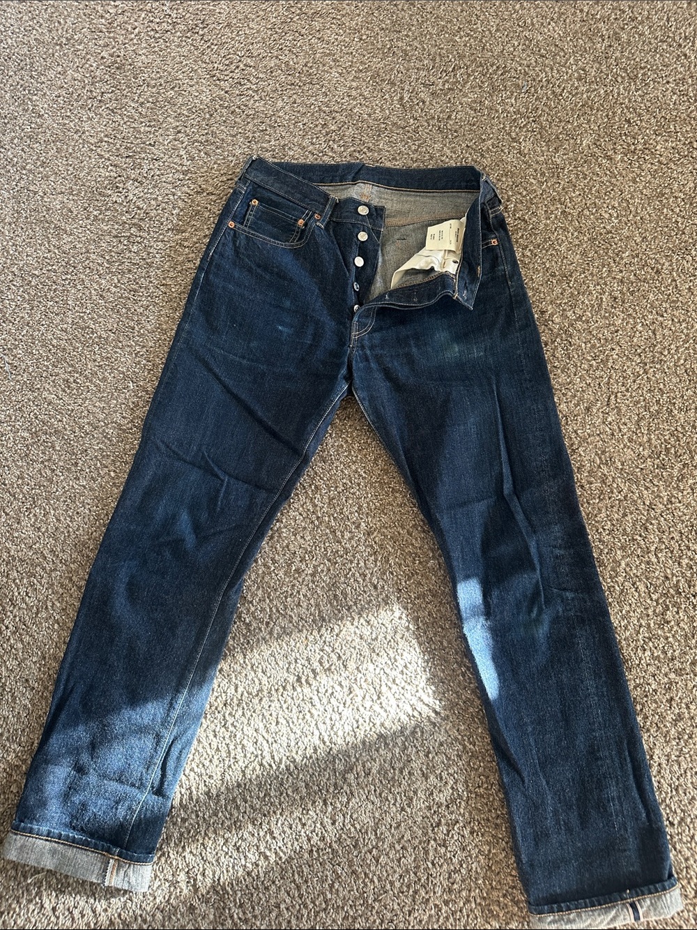Buck Mason Men's Ford Standard - Loomstate Selvedge - 31x34 - Made in USA -